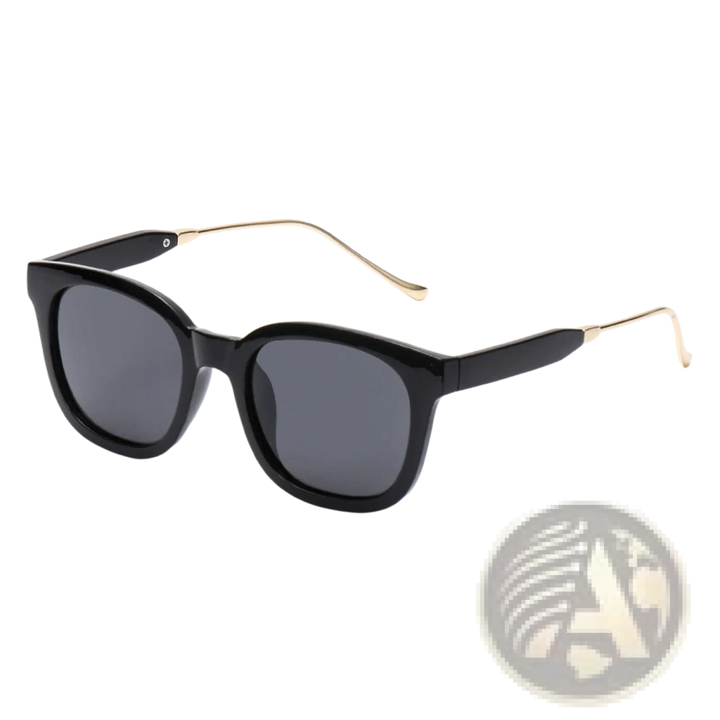 Women's Square Polarized Tortoiseshell Fashion Sunglasses
