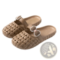 Woven Bow Slippers Summer Pvc Beach Slide Sandals