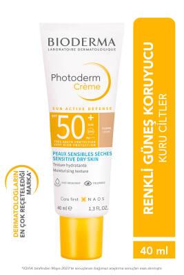 Bioderma Photoderm SPF50+ Sunscreen Cream - High Protection, Lightens Skin Tone, Non-Comedogenic